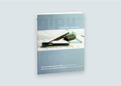 Sedes de las Juntas Generales de Gipuzkoa. Perspectiva histórica y proyección futura